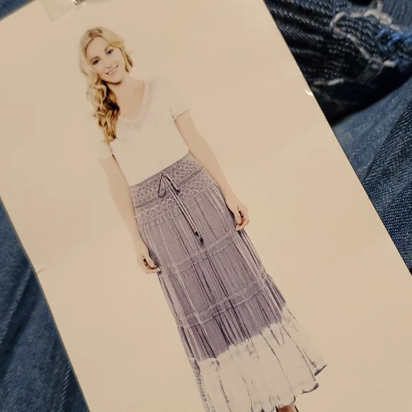 Lapis jean skirt /dress - Picture 6 of 11